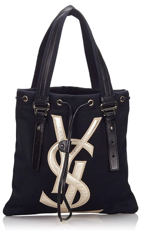 ysl kahala tote|Yves Saint Laurent Kahala Leather Tote .